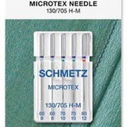 Голка Microtex 130/705 H-M № 60(2 шт), 70(2 шт), 80(1 шт)