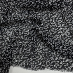 Шифон «Гілочки на чорному»