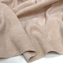 Пальтовий трикотаж Пухнастик крем-брюле