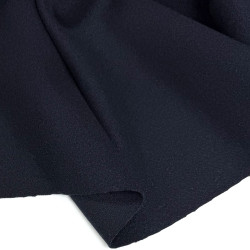 Костюмний трикотаж Темно-синій